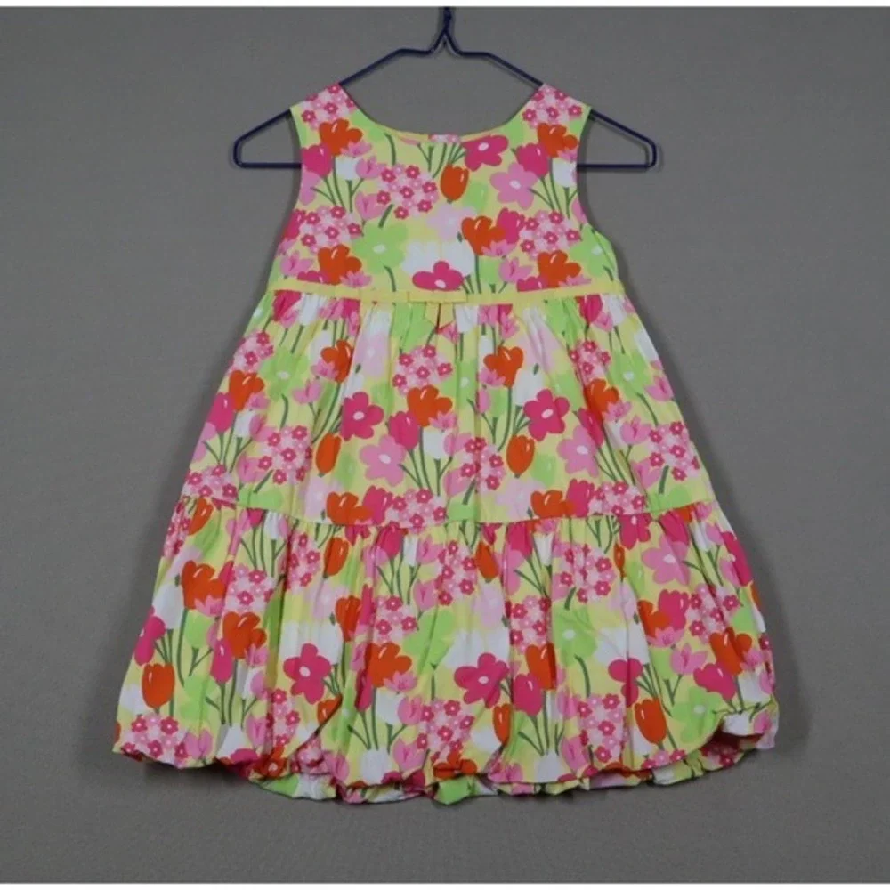 Gymboree Little Girls Vintage Multicolor Floral Dress - Size‎ 3T
